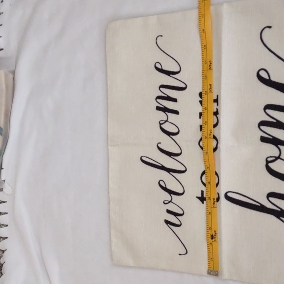 New SET Farmhouse Accent Pillow Case - Picture 7 of 9